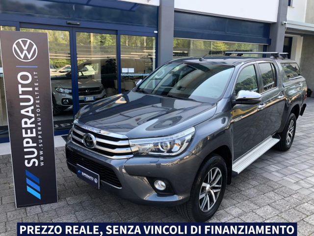 Toyota Hilux 2.4 D-4D 4WD 4 porte *DOPPIA CABINA*HARD-TOP* usato a FELTRE