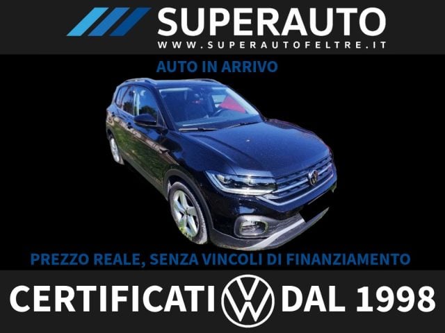 Volkswagen T-Cross 1.0 TSI 110 CV DSG Advanced *CERCHI LEGA*FARI LED*, del 2022, 52.350 km, in vendita a Feltre (BL)