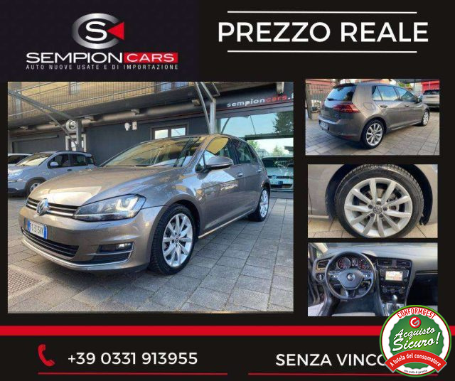 Volkswagen Golf 1.6 tdi Highline Executive 110cv dsg usato a CASTELLETTO SOPRA TICINO
