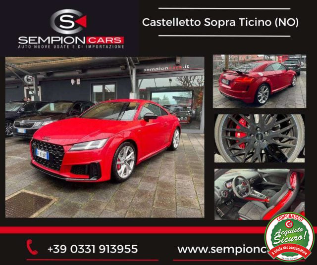 Audi TT TT III Coupe Competition 45 2.0 tfsi quattro s-tro, del 2023, 19.700 km, in vendita a Castelletto Sopra Ticino (NO)