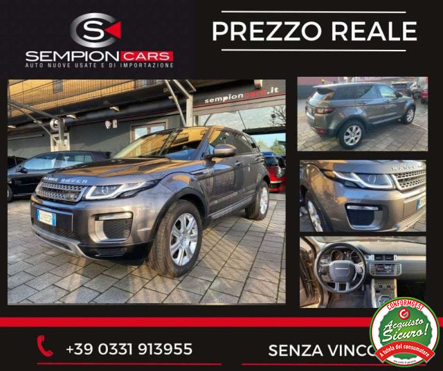 Land Rover Range Rover Evoque 2.0 150cv auto DYNAMIC EURO6, del 2017, 99.000 km, in vendita a Castelletto Sopra Ticino (NO)