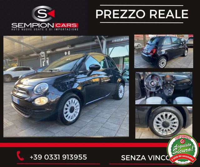 Fiat 500 1.0 hybrid Dolcevita 70cv Prezzo Reale, del 2022, 68.800 km, in vendita a Castelletto Sopra Ticino (NO)