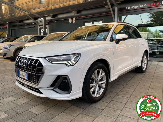 Audi Q3 35 2.0 tdi S line quattro Matrix/Navi/PREZZO REALE, del 2019, 56.000 km, in vendita a Castelletto Sopra Ticino (NO)