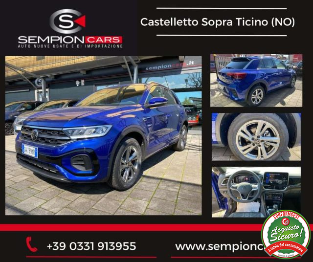 Volkswagen T-Roc 1.5 tsi R-Line MY25 LED/PREZZO REALE -7.000 Euro usato a CASTELLETTO SOPRA TICINO
