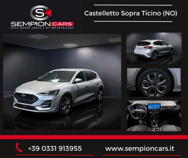 Ford Focus 1.0 EcoBoost Hybrid 125cv 5p. ST-Line PREZZO REALE usato a CASTELLETTO SOPRA TICINO