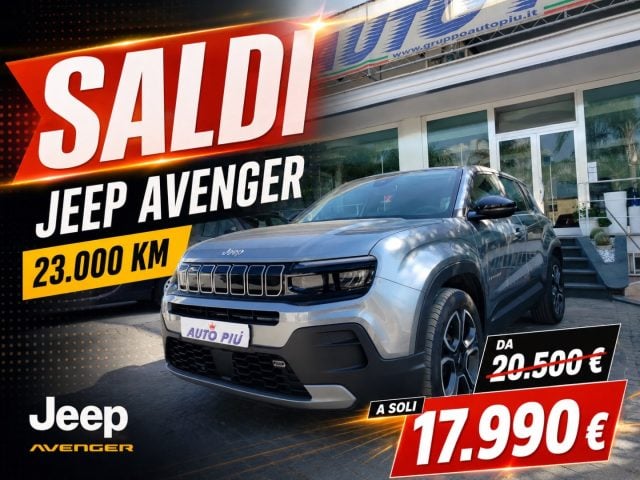 Jeep Avenger 1.2 Turbo 100 CV Altitude usato a POGGIOMARINO