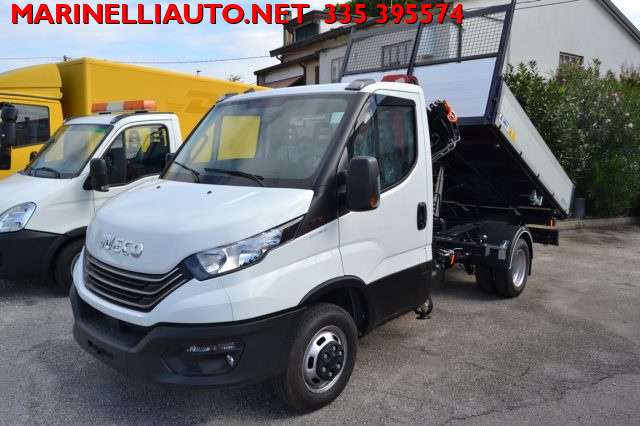 Iveco Daily MY24 35C16 3.0 GRU HC38 E RIBALTABILE GEMELLATO - foto 2 di 4
