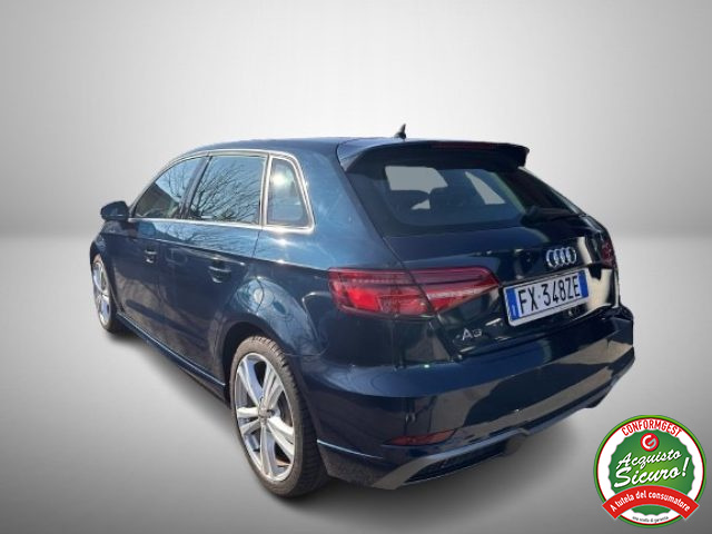 Audi A3 30 g-tron S tronic Sport TG FX348ZE - foto 3 di 4