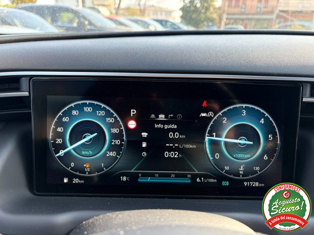 Hyundai TUCSON 1.6 CRDi 136CV 48V DCT XLine, del 2021, 91.480 km, in vendita a Oderzo (TV)