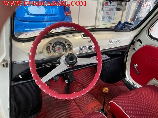 Fiat 600 100 D, del 1961, 75.400 km, in vendita a Monte Porzio (PU)