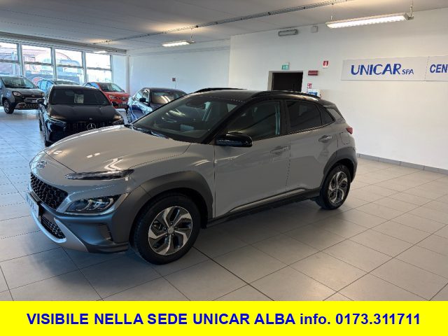 Hyundai KONA HEV 1.6 DCT XLine+ SAFETY PACK 141CV usato a ALBA
