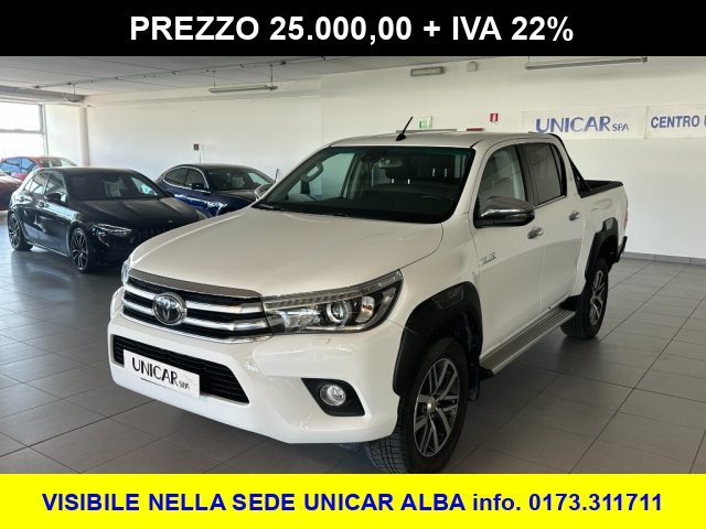Toyota Hilux 2.400 DIESEL 150 CV COMFORT 4WD C.AUTO usato a ALBA