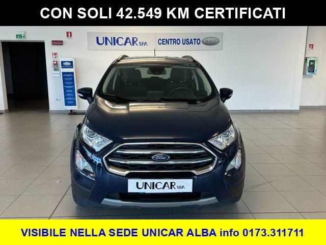 Ford EcoSport 1.000 BENZINA 125 CV TITANIUM + GARANZIA UFFICIALE - foto 2 di 15