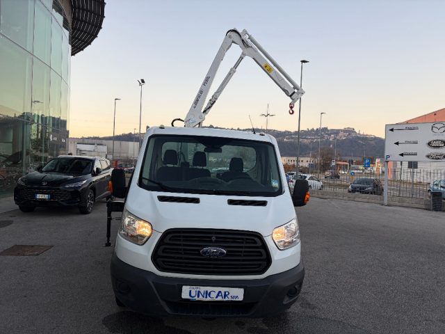 Ford Transit 350L3 ENTRY 2.2TD155CV CASSONE+ GRU NUOVI - foto 3 di 4
