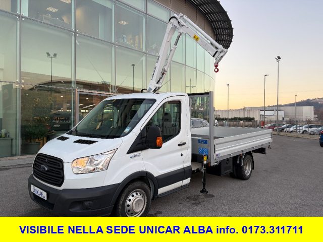 Ford Transit 350L3 ENTRY 2.2TD155CV CASSONE+ GRU NUOVI - foto 2 di 4