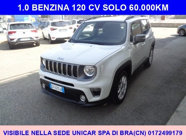 Jeep Renegade 1.0 BENZINA 120 CV T3 LIMITED SOLO 61.000 KM usato a ALBA