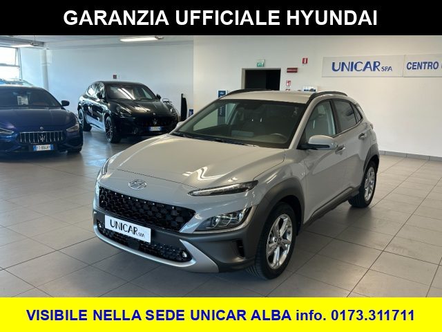 Hyundai KONA 1.000 BENZINA HYBRID 120 CV X-LINE + SAFETY PACK usato a ALBA