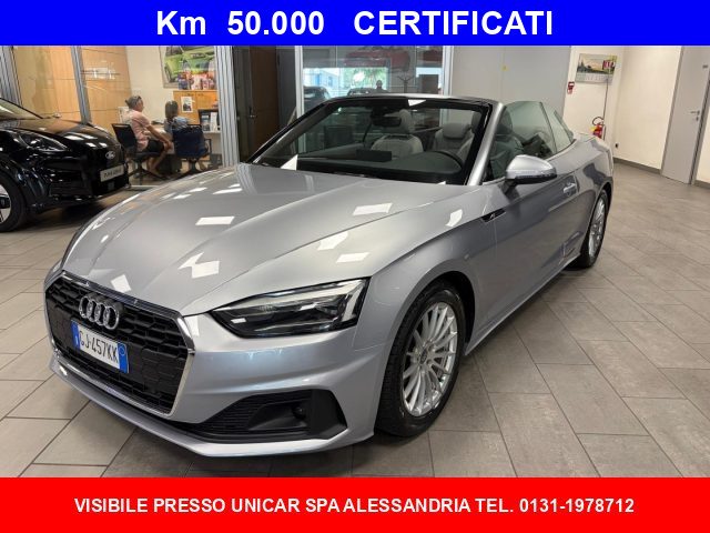 Audi A5 Cabrio 2.0 ibrido/diesel Busines Advanced,Km 50000 usato a ALBA