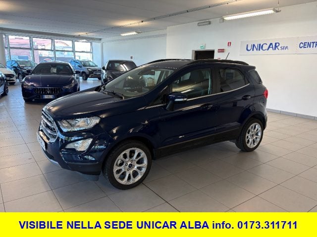 Ford EcoSport 1.0 ECOBOOST 125CV TITANIUM(DRIVER AS.PACK), del 2022, 56.586 km, in vendita a Alba (CN)