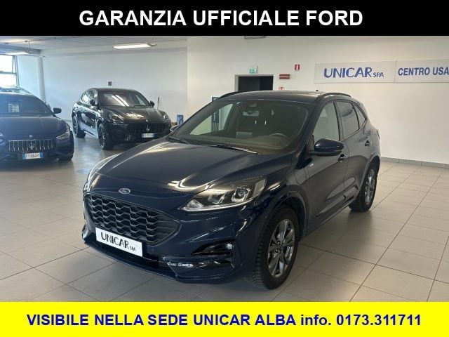 Ford Kuga 2.500 BENZINA PLUG IN HYBRID 225 CV ST-LINE, del 2023, 53.931 km, in vendita a Alba (CN)