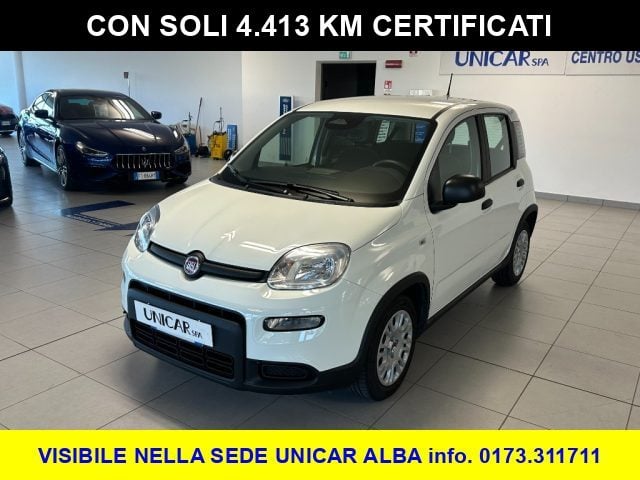 Fiat Panda 1.000 BENZINA HYBRID 70 CV FIREFLY PANDINA, del 2024, 4.413 km, in vendita a Alba (CN)