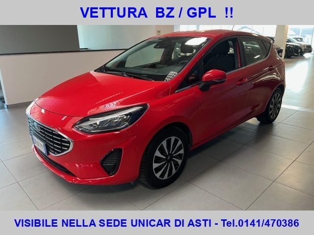 Ford Fiesta 1.1 75 CV GPL 5 porte Titanium, del 2023, 73.763 km, in vendita a Alba (CN)