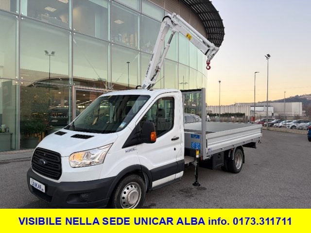Ford Transit 350L3 ENTRY 2.2TD155CV CASSONE+ GRU NUOVI - foto 2 di 4