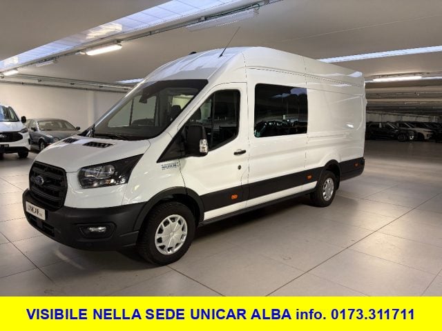 Ford Transit 350L4H3 VAN DOPPIA CAB. 2.0TD/MHEV 170CV TREND 6P., del 2023, 33.913 km, in vendita a Alba (CN)