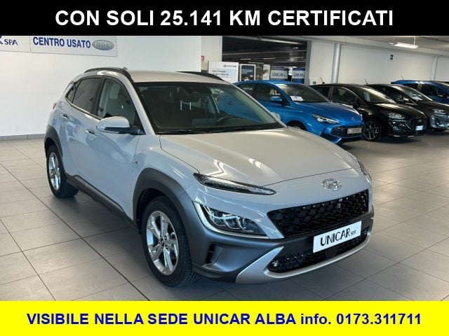 Hyundai KONA 1.000 BENZINA HYBRID 120 CV X-LINE + SAFETY PACK - foto 3 di 4