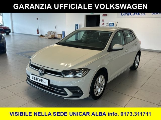 Volkswagen Polo 1.000 BENZINA 95 CV STYLE ADATTA A NEOPATENTATI, del 2023, 62.031 km, in vendita a Alba (CN)