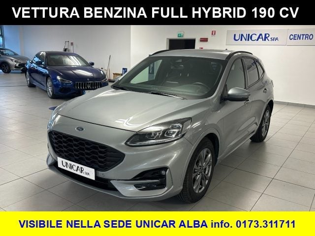 Ford Kuga 2.500 BENZINA FULL HYBRID 190 CV ST-LINE X C.AUTO, del 2022, 82.130 km, in vendita a Alba (CN)