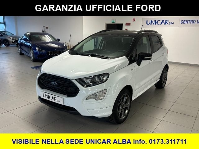 Ford EcoSport 1.000 BENZINA 125 CV ST-LINE ADATTA A NEOPATENTATI, del 2022, 67.172 km, in vendita a Alba (CN)