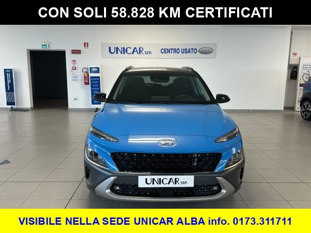 Hyundai KONA 1.000 BENZINA HYBRID 120 CV X-LINE C.AUTO - foto 2 di 4