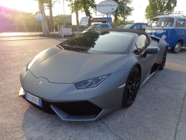 Lamborghini Huracán Rapper famoso HURACAN SPIDER LP 610, del 2018, 33.250 km, in vendita a Spresiano (TV)