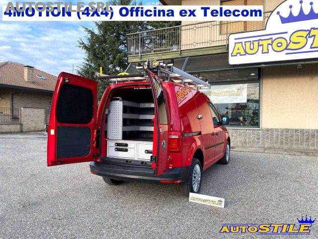Volkswagen Caddy 2.0 TDI 110CV 4Motion 4X4 OFFICINA EX TELECOM usato a TORINO