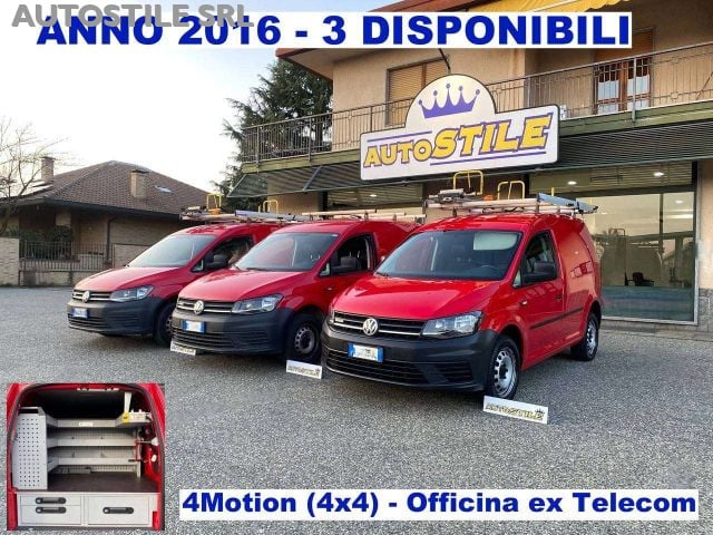 Volkswagen Caddy 2.0 TDI 122CV 4Motion 4X4 OFFICINA EX TELECOM attr - foto 3 di 4