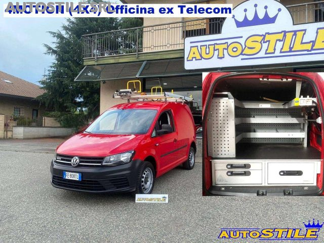 Volkswagen Caddy 2.0 TDI 122CV 4Motion 4X4 OFFICINA EX TELECOM attr usato a TORINO
