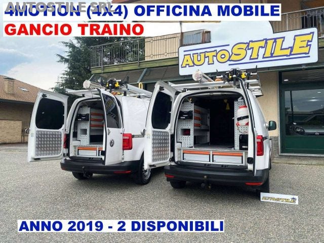Volkswagen Caddy 2.0 TDI 122CV 4Motion 4X4 OFFICINA MOBILE attrezza, del 2019, 161.263 km, in vendita a Torino (TO)
