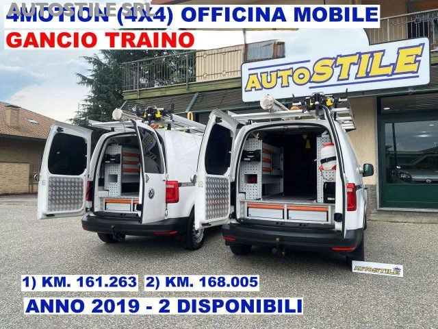 Volkswagen Caddy 2.0 TDI 122CV 4Motion 4X4 OFFICINA MOBILE attrezza, del 2019, 161.263 km, in vendita a Torino (TO)