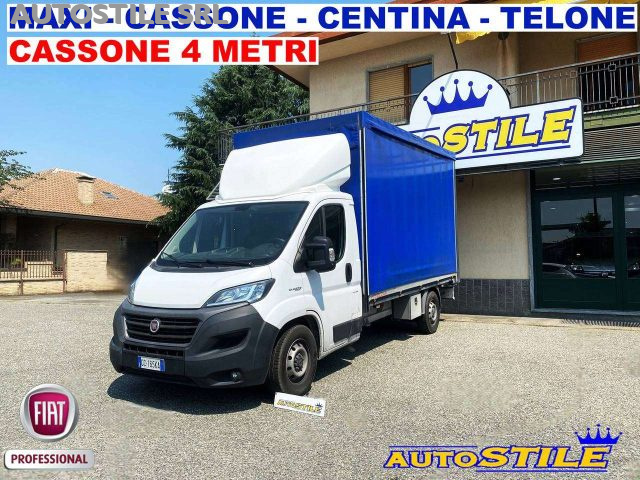 Fiat Ducato 2.3 M-jet 140cv CASSONE - CENTINA e TELONE - MAXI - foto 1 di 4