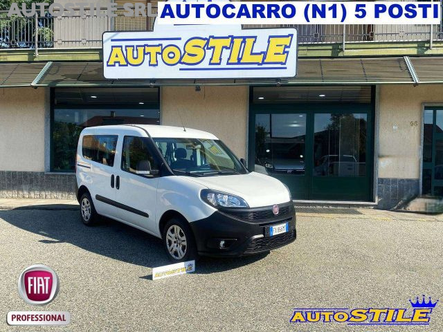 Fiat Doblo M-Jet AUTOCARRO N1 5 POSTI - 5posti - 1 PROPRIETAR, del 2019, 99.554 km, in vendita a Torino (TO)