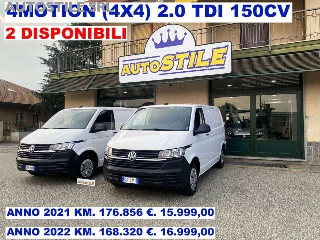 Volkswagen Transporter 2.0 TDI 150cv 4Motion 4X4 Restyling, del 2022, 168.320 km, in vendita a Torino (TO)