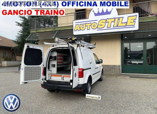 Volkswagen Caddy 2.0 TDI 122CV 4Motion 4X4 OFFICINA MOBILE attrezza, del 2019, 92.096 km, in vendita a Torino (TO)