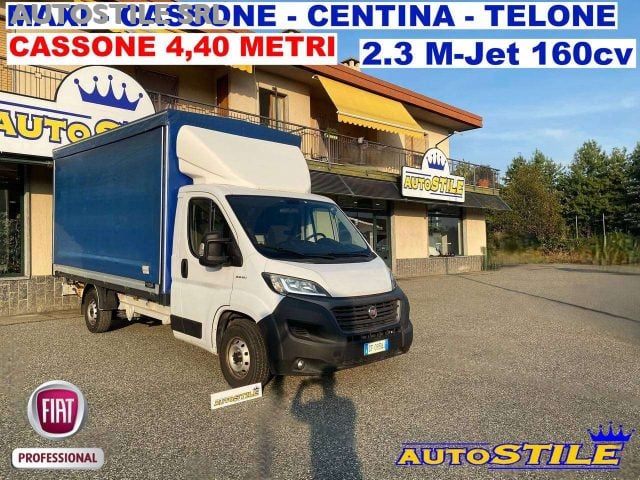 Fiat Ducato 2.3 M-Jet 160cv CASSONE - CENTINA e TELONE - MAXI, del 2021, 119.909 km, in vendita a Torino (TO)
