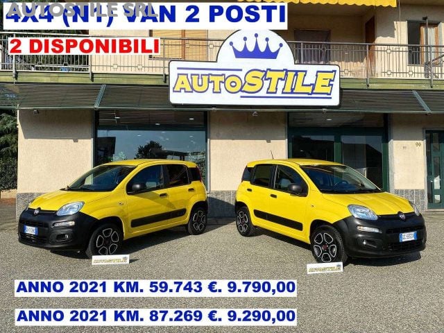 Fiat Panda 4X4 0.9 TwinAir 85cv - AUTOCARRO N1 2 POSTI 2posti, del 2021, 59.743 km, in vendita a Torino (TO)