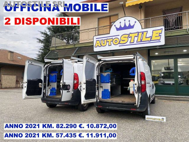 Fiat Doblo 1.6 M-Jet 105cv OFFICINA MOBILE attrezzato allesti, del 2021, 57.435 km, in vendita a Torino (TO)