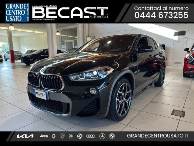 BMW X2 sDrive18d Msport UNICO PROPRIETARIO, del 2019, 100.000 km, in vendita a Brendola (VI)