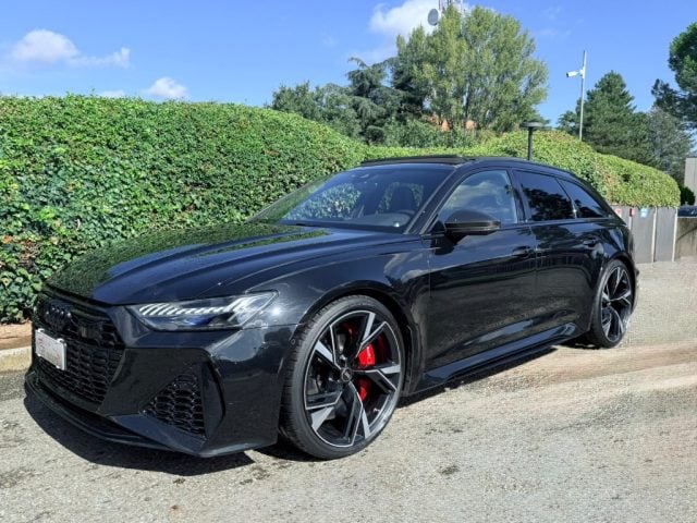 Audi RS6 Avant 4.0 TFSI V8 quattro tiptronic TETTO - CARBO, del 2021, 150.000 km, in vendita a Imola (BO)