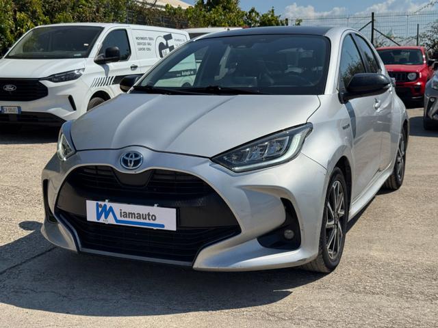 Toyota Yaris Hybrid Lounge 1.5cc 116cv (92cv) AUTOM. RETROCAM usato a ROMA