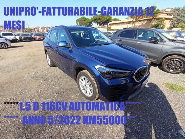 BMW X1 1.5D 116CV AUTOM. **PREZZO SENZA VINCOLI** usato a ROMA